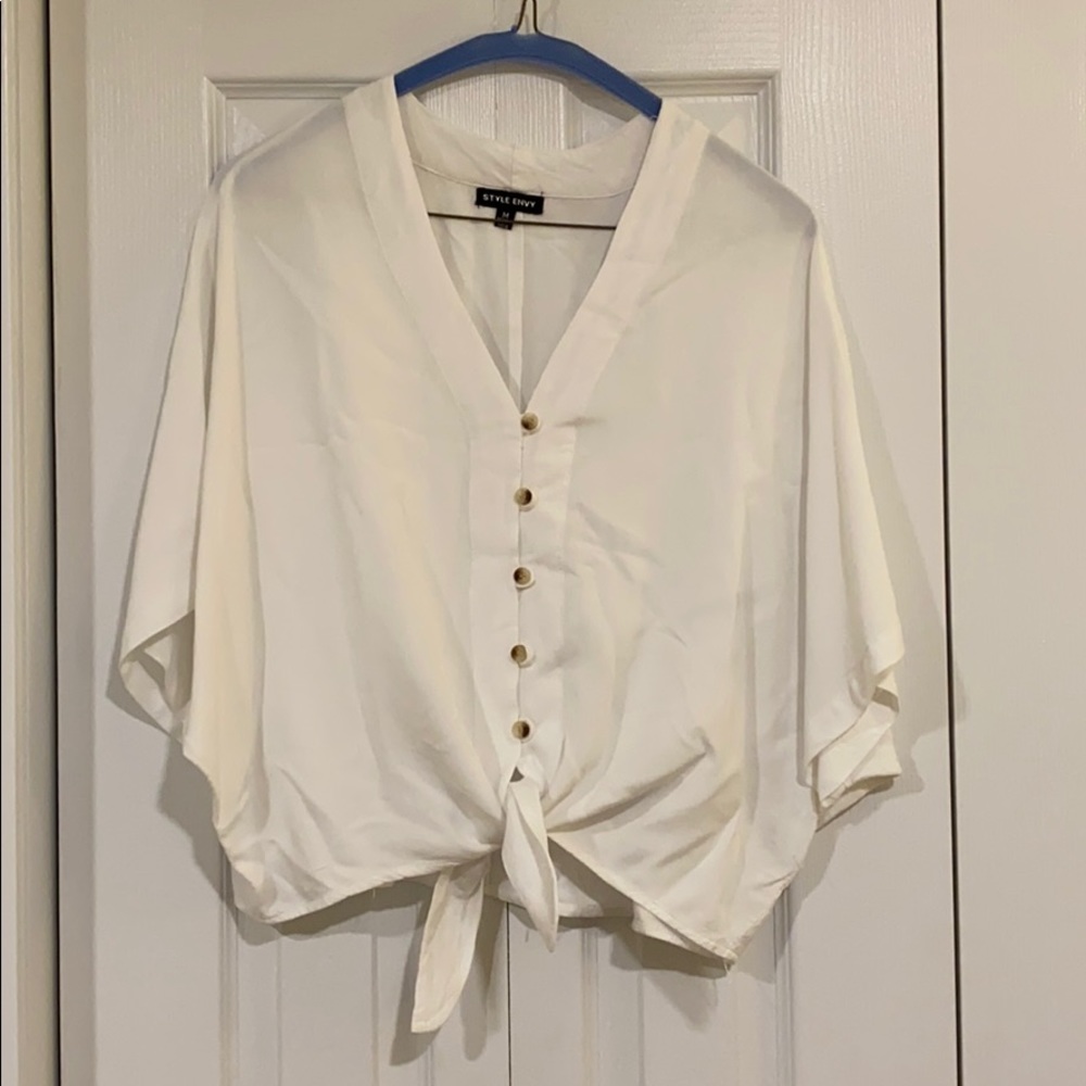 Never been worn white blouse